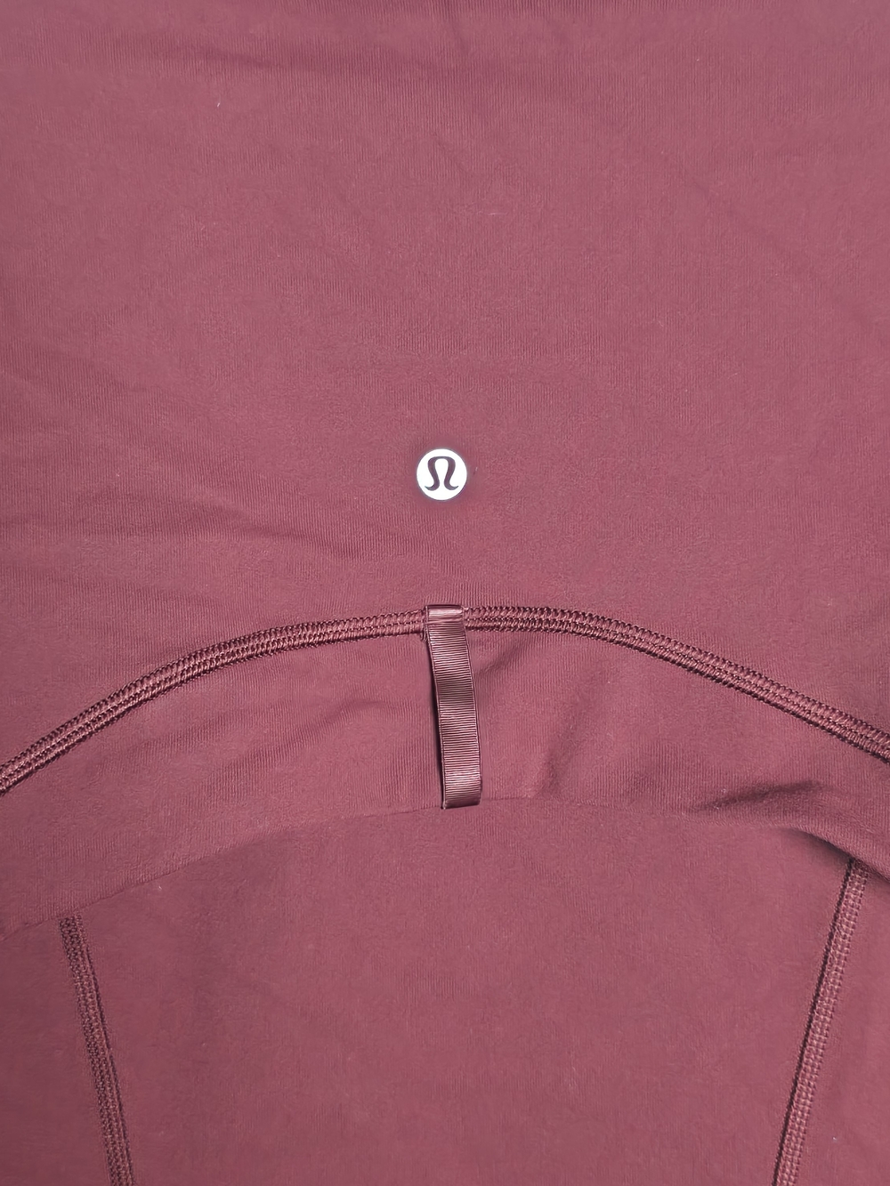 Lululemon Define Running Jacket Burgundy Gym Workout Activewear, Sz 10 - Picture 5 of 7